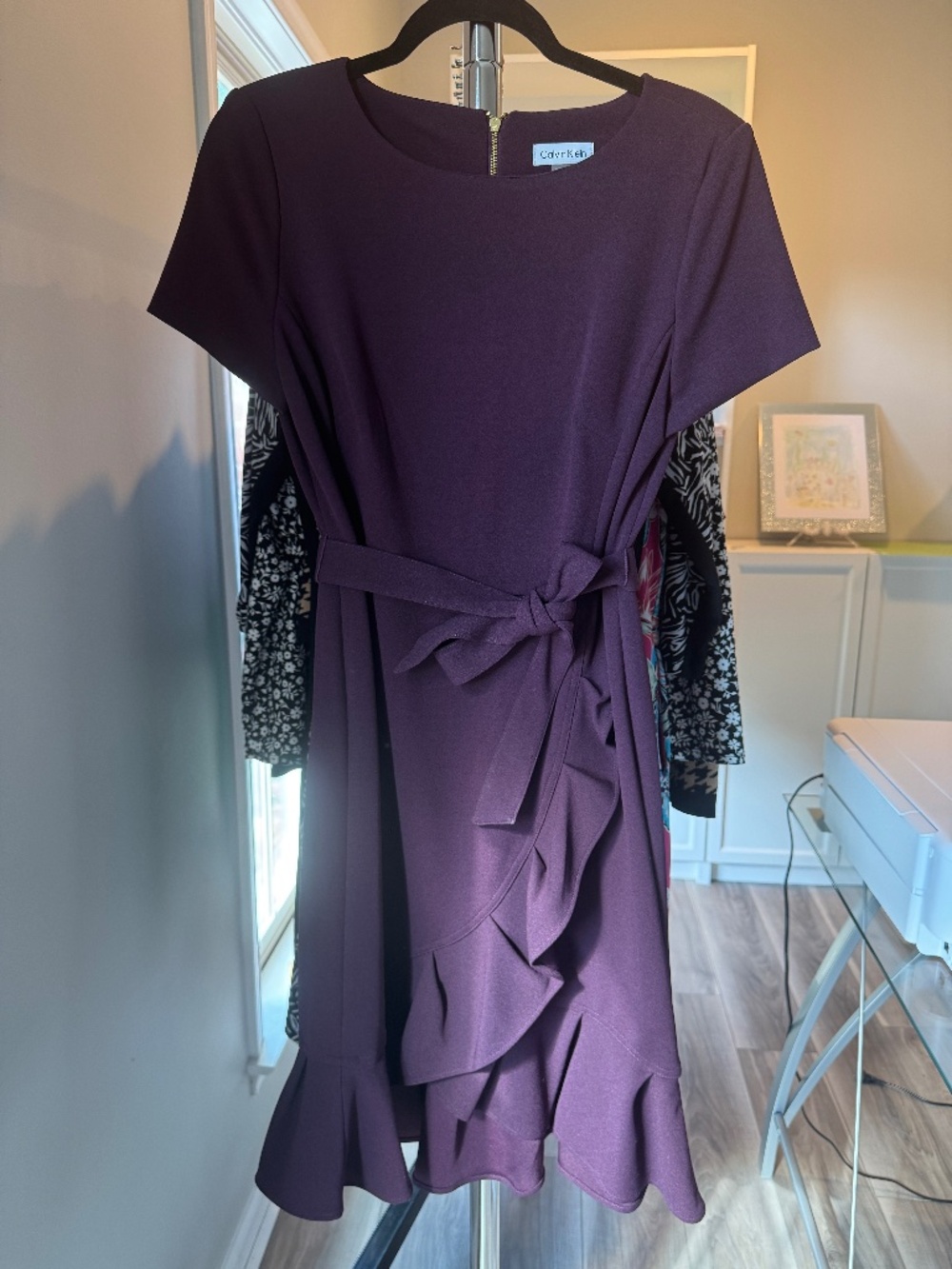 Calvin Klein Plum Color Dress- Size 8